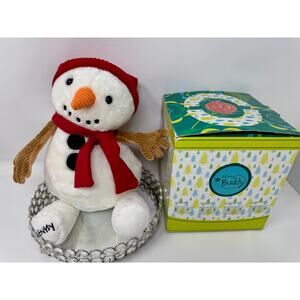 Scentsy Buddy Sammy the Snowman Plush+Original Box–Retired/HTF No Scent Pak